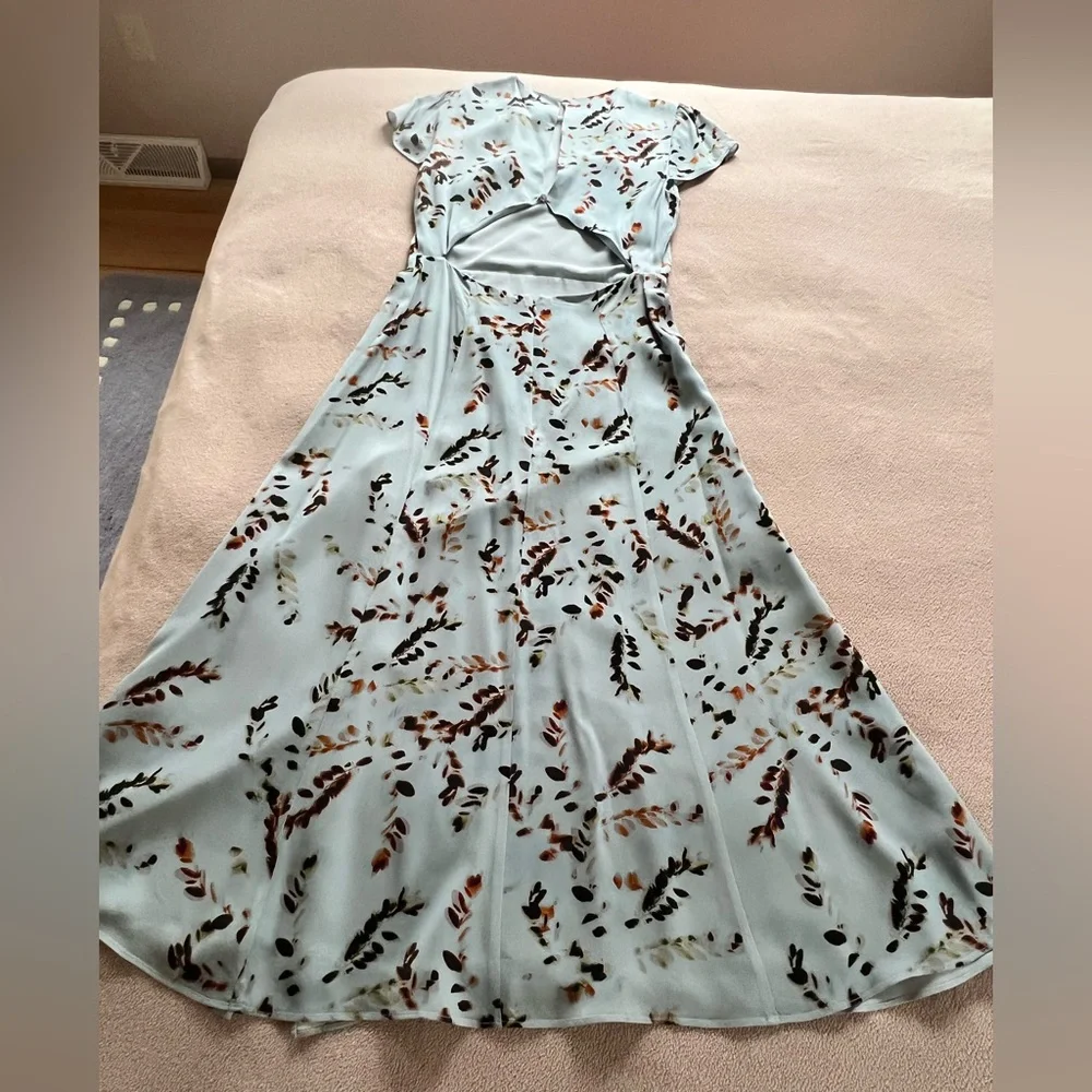 Reiss Livia Blurred Floral Midi Dress - Picture 6 of 16
